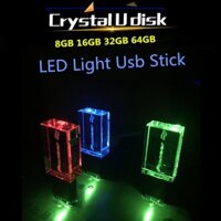 Usb 2.0 Pioneer Dj pha lê + kim loại USB ổ đĩa flash bút 4GB 8GB 16GB 32GB 64GB Lưu trữ bên ngoài thẻ nhớ đĩa u