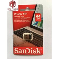 USB 2.0 SanDisk CZ33 64GB- HÀNG CHÍNH HÃNG