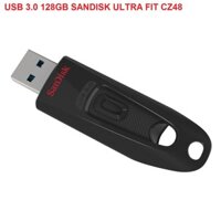 USB 3.0 128GB SANDISK ULTRA FIT CZ48 (Đen)