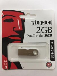 USB 3.0 2Gb Kingston DataTraveler SE9 có móc khóa và vỏ kim loại