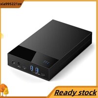 Usb 3.0 đến 3.5inch SATA Ổ Cứng Docking Station Vỏ Đĩa Cứng Bên Ngoài Cho 3.5 2.5 Inch SATA SSD HDD 20TB Phích Cắm EU