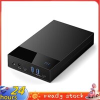 Usb 3.0 đến 3.5inch SATA Ổ Cứng Docking Station Vỏ Đĩa Cứng Bên Ngoài Cho 3.5 2.5 Inch SATA SSD HDD 20TB Phích Cắm EU