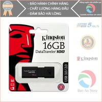 USB 3.0 Kingston DT100G3 16GB (Đen) 1000000746 [bonus]