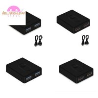 Usb 3.0 KVM Switch 1X2 / 2X1 Switcher Bộ chia USB Bộ chia sẻ Bộ điều khiển cho máy tính xách tay Máy in Bàn phím Chuột ABS, A