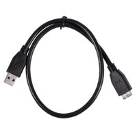 USB 3.0 Male A to Micro-B Male Data cable for external HDD Hard Drive HDD cable Black