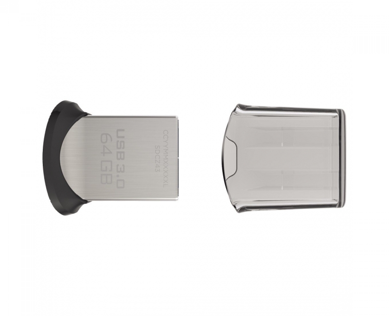 USB 3.0 SanDisk Ultra Fit CZ43 (SDCZ43) - 64GB , 130 Mb/s