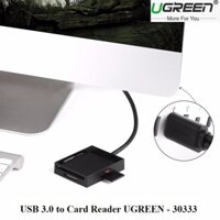 USB 3.0 To Card Reader TF/SD/CF/MS Chính Hãng UGREEN 30333 Cao Cấp