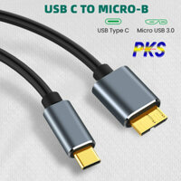 USB 3.0 Type-C Đến Micro B Cable 5Gbps External Hard Drive Đĩa Dây Full-Duplex Truyền Dữ Liệu HDD Cáp
