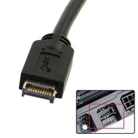 USB 3.1 Front Panel Header to USB 3.0 20Pin Header Extension Cable for ASUS Motherboard 20cm