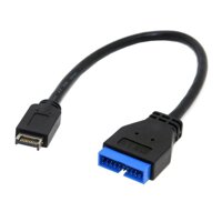 USB 3.1 Front Panel Header to USB 3.0 20Pin Header Extension Cable for ASUS Motherboard 20cm