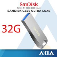 USB 3.1 SanDisk Ultra Luxe CZ74 dung lượng 16GB  32GB  64GB, tốc độ đọc lên đến 150 Mbs - Hàng Chính Hãng - 32GB