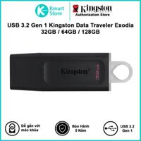 USB 3.2 Gen 1 Kingston DataTraveler Exodia - Hàng Chính Hãng - DTX32GB