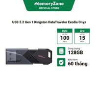 USB 3.2 Gen 1 Kingston DataTraveler Exodia Onyx 64GB - 128GB