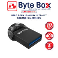 USB 3.2 Gen 1 Sandisk Ultra Fit SDCZ430-G46 16GB / 32GB/ 64GB / 128GB Up to 400MB/s Bảo hành 5 năm