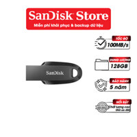 USB 3.2 Gen 1 Sandisk Ultra Curve 32GB / 64GB /128GB 100MB/s SDCZ550 - Bảo hành 5 năm