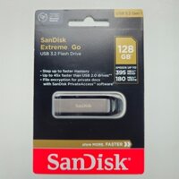 USB 3.2 SanDisk Extreme Go CZ810 64GB / 128GB / 256GB Read 400MB/s Write 240MB/s (Đen)