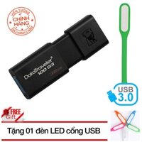 USB 32GB Kingston DT100G3 - USB 3.0 tặng đèn LED USB - Hãng phân phối chính thức