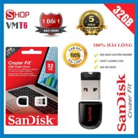 USB 32GB SanDisk 2.0 CZ33 Cruzer Fit - Bảo hành 5 năm !