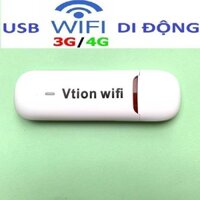 USB 3G 4G Dcom 3G 4G Vtion Tích Hợp Phát Wifi Tốc Độ Cao 12 thiết bị dcom 3g wifi