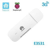 USB 3G Huawei E3531 Kết Nối Mạng 21.6Mbps HiLink (Hỗ trợ nhắn tin SMS HomeAssistant)