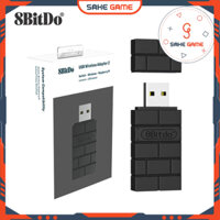 USB 8Bitdo 8Bitdo USB Wireless Adapter Version 2 - Dùng cho Nintendo Switch, Windows, Mac, Xbox, PS4