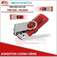 USB 8GB Kingston DT101 G2 (Đỏ) tặng đèn LED USB - Hãng phân phối chính thức