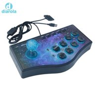 Usb Arcade Fight Stick Street Fighting Joystick Bộ điều khiển tay cầm chơi Game cho PS2 / / PC / Android PC Arcade Game Thay thế diarola.vn