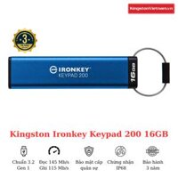 USB Bảo Mật Kingston IronKey Keypad 200 16GB – IKKP200/16GB