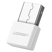 USB Bluetooth 4.0 Ugreen 30443 Trắng - Hàng Chính Hãng