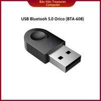 USB Bluetooth 5.0 tốc độ 5Mbps Orico BTA-608  Hàng Phân Phối Chính Hãng - Đen