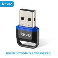 USB Bluetooth 5.1 tốc độ cao JASOZ, kết nối máy tính với nhiều thiết bị chuột, phím, tai nghe, loa.., bảo hành 12 tháng