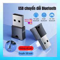 USB Bluetooth 5.3 Dùng Cho PC hoặc Laptop, Thiết Bị Kết Nối Bluetooth Cho Tai Nghe, Máy Game, Chuột Vs Máy Tính-TH SHOP