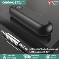USB Bluetooth Cho Loa Amply Ôtô Tai Nghe, bộ thu kết nối âm thanh audio không dây Stereo cao cấp sạc pin