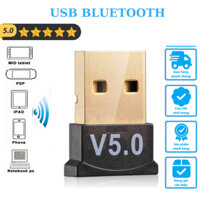 Usb bluetooth Dongle 5.0 Wireless (dùng cho Máy Tính, PC, Laptop, Macbook,...)