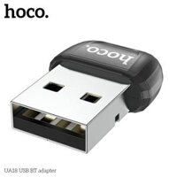 USB Bluetooth Hoco UA18 5.0 Kết Nối Bluetooth Cho Laptop, PC