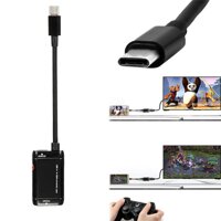USB-C Loại C Sang HDMI USB 3.1 Cáp MHL Android Điện Thoại Máy Tính Bảng Đen