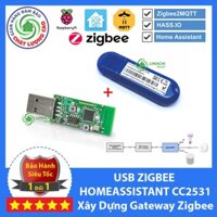 USB CC2531 Flash Zigbee2MQTT Kết Nối Zigbee các hãng (Hỗ trợ HomeAssistant)