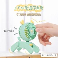 USB charging small fan handheld fan large wind power mini small fan