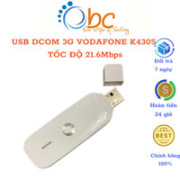 USB Dcom 3G Vodafone K4305 tốc độ 21.6 Mbps bàn RAS gửi tin nhắn SMS