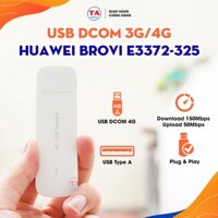 USB DCOM 4G Huawei Brovi E3372 Tốc Độ 150Mbps Chuyên Dụng Change IP