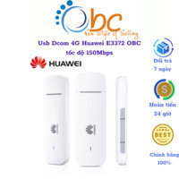 Usb Dcom 4G Huawei E3372 OBC tốc độ 150Mbps có IPv4, IPv6