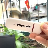 Usb Di Động Cầm Tay Phát Wifi Bằng Sim 3G 4G Huawei Vtion, Đa Mạng, Tốc Độ Cao bản mới