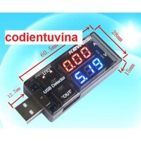 USB đo dòng áp V2 ( thiết bị đo dòng áp cổng USB Keweisi V2) sbay