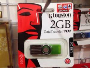 USB Kingston DataTraveler 101 (DT101) G2 4GB 2.0