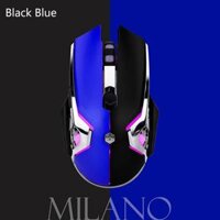 USB Gaming Mouse Backlit Optical 3200DPI for Windows  Laptop - Red - Blue Black