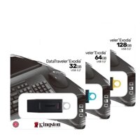 USB kingston 3.2 Gen 1 chính hãng bảo hành 5 năm dung lượng USB 64GB - USB 128GB
