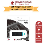 USB Kingston 3.2 Gen 1 DataTraveler Exodia DTXON 64GB