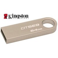 Usb Kingston 64GB DataTraveler SE9 Vỏ Nhôm Chống Bụi, Chống Nước Dạng Móc Khóa Gọn Gàng Tiện Lợi