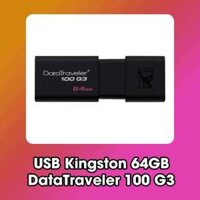 USB Kingston 64GB DataTraveler 100 G3