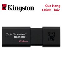 USB Kingston DataTraveler 100 G3 64GB USB 3.0 (DT100G3/64GBFR)